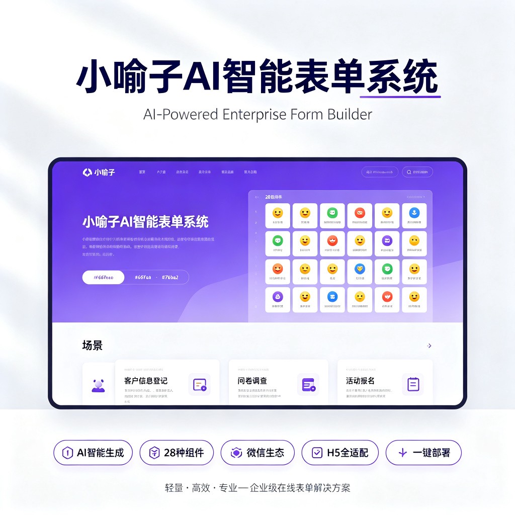 小喻子AI 表单问卷考试系统